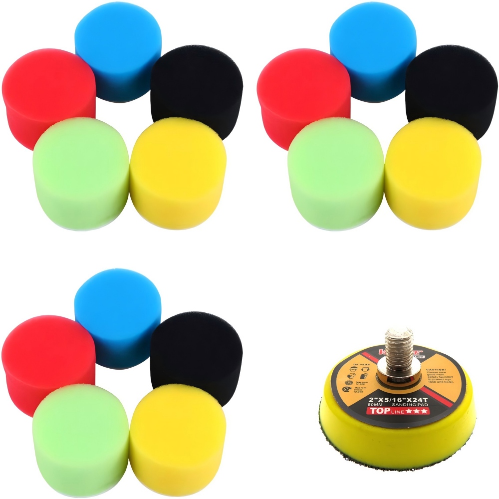 Polish Pad Set Buffer - Kit disco per lucidatura Doam per