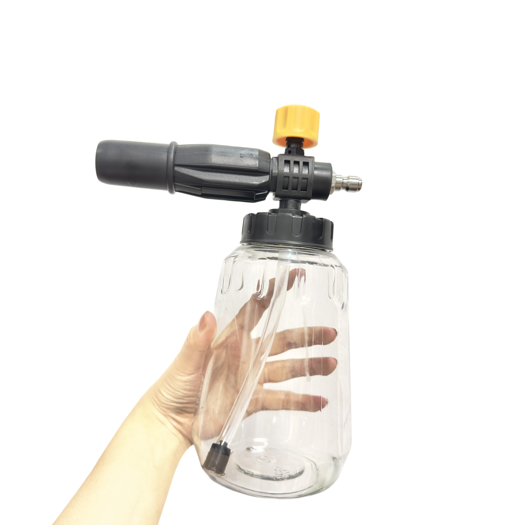 Foam Cannon Car Wash - 1 PC Nero e Giallo Manico