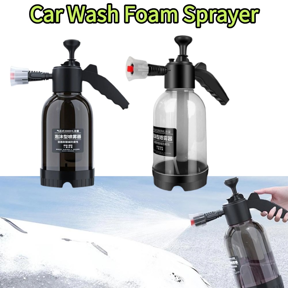 Foam Cannon Car Wash - Spruzzatori di Schiuma per Autolavaggio 2L,