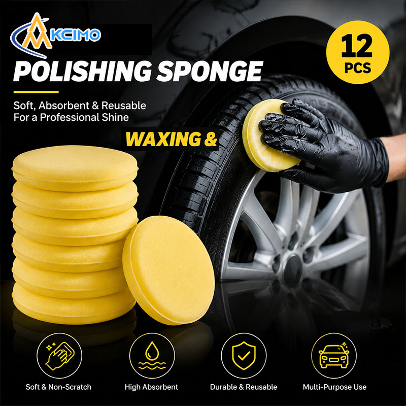 Wax Applicator Pad - 12 pezzi di spugne per ceratura