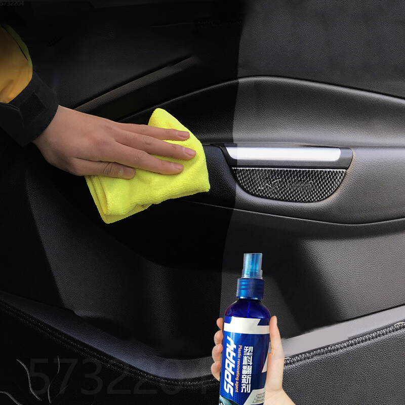 Interior Detailing Kit - Lucidante Rinnovatore per Plastica Auto, per