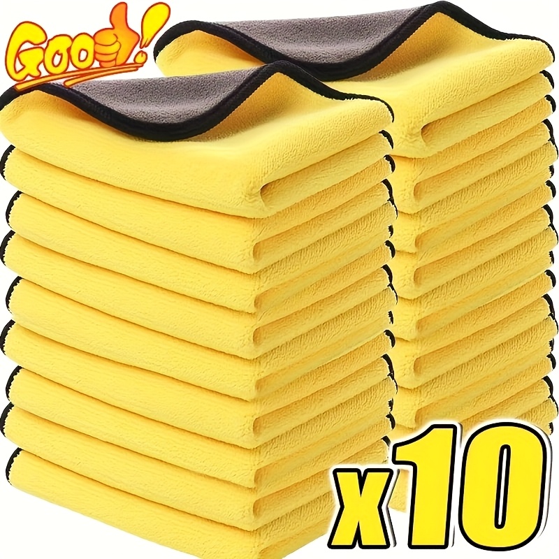 Microfiber Towel Detailing - 3/5/10 pezzi asciugamano in microfibra per