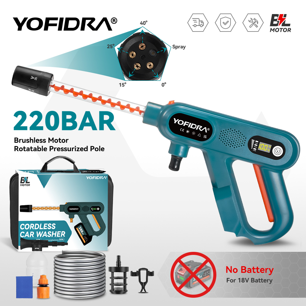 YOFIDRA 3500W Pistola per lava - Car Shampoo Ph recensione e prezzo
