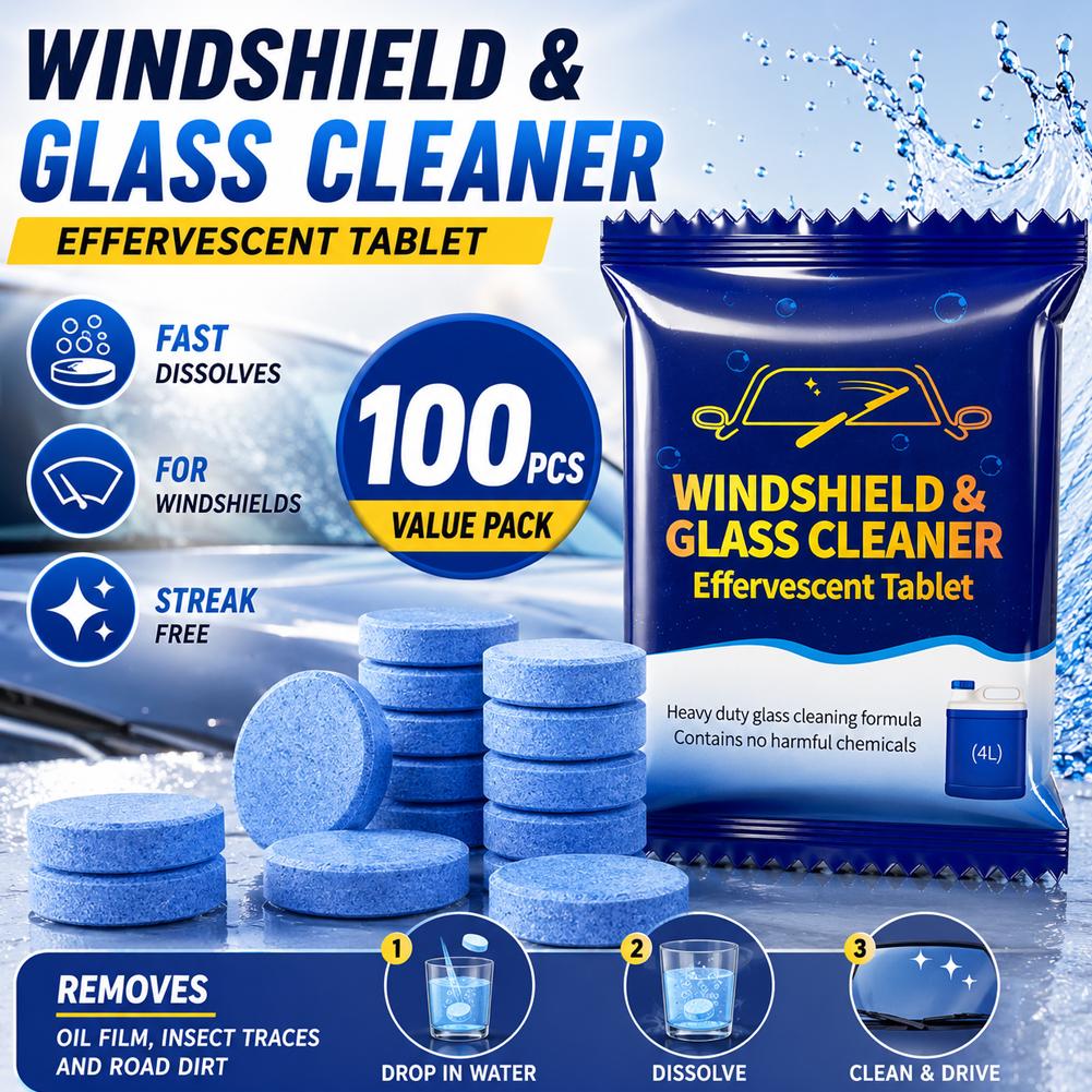 Pastiglie Effervescenti per La - Glass Cleaner Streak recensione e prezzo