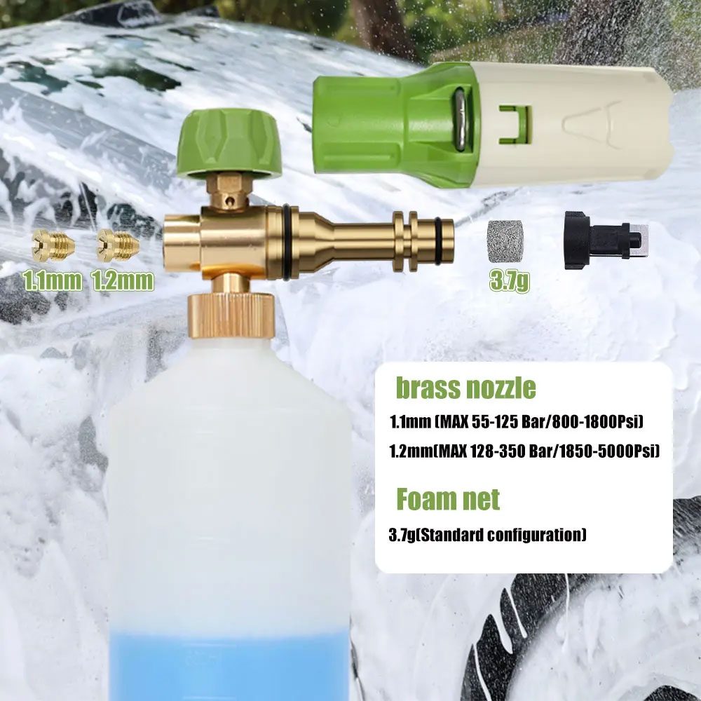 Pistola in schiuma di allumini - Foam Cannon Car Wash recensione e prezzo