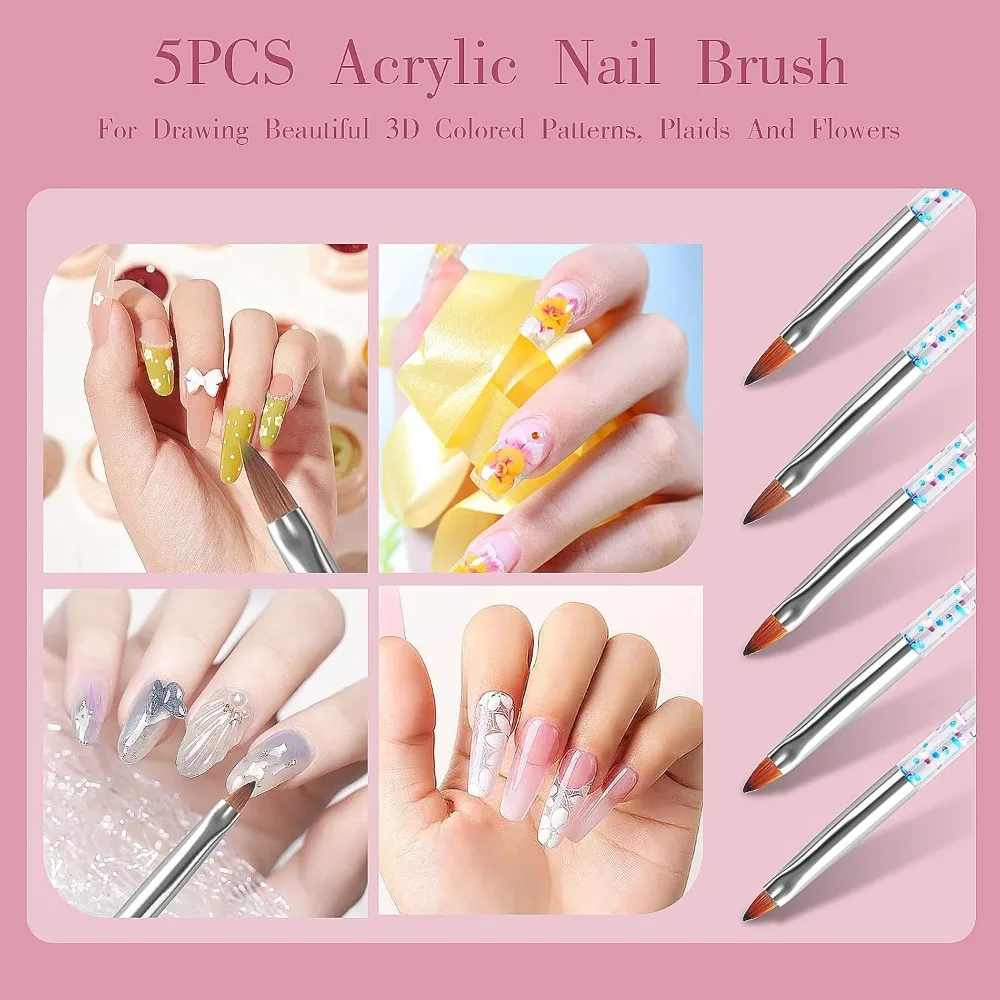 32 pennelli per nail art, penn - Detailing Brush Set recensione e prezzo