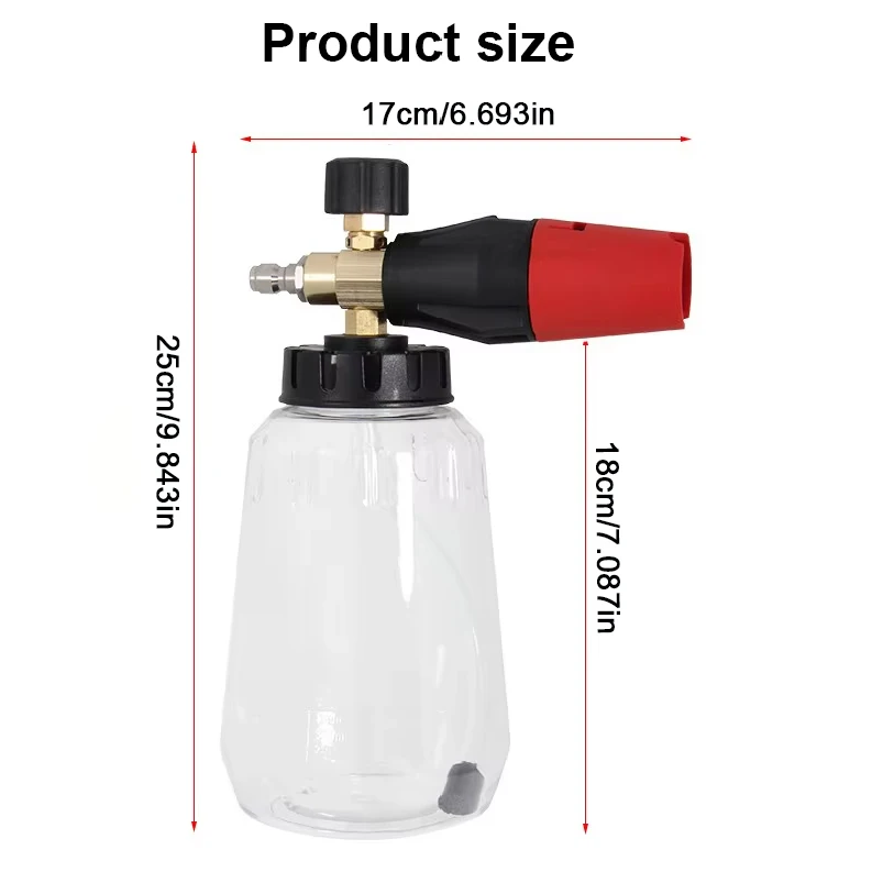 Cannone schiumogeno ad alta pr - Foam Cannon Car Wash recensione e prezzo