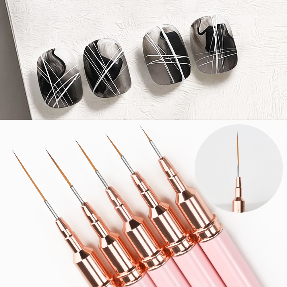 Set di 5 Pennelli per Nail Art - Detailing Brush Set recensione e prezzo