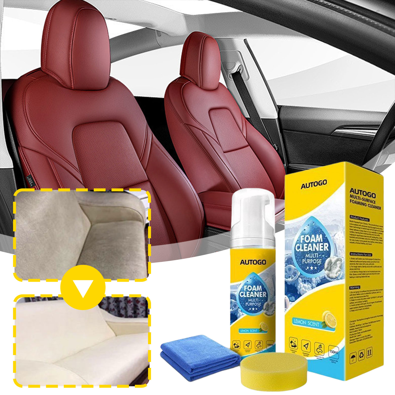 Detergente schiumogeno multius - Leather Cleaner Interior recensione e prezzo