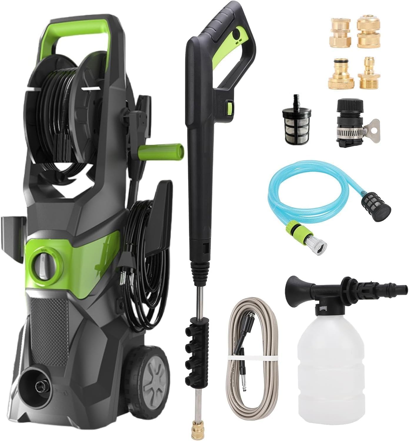 Idropulitrice elettrica 4000PS - Pressure Washer Foam Gun recensione e prezzo