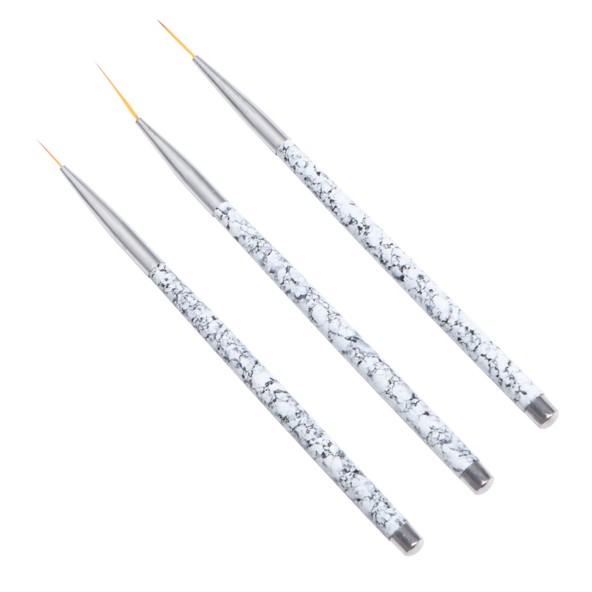 Set di 3 Pennelli per Nail Art - Detailing Brush Set recensione e prezzo